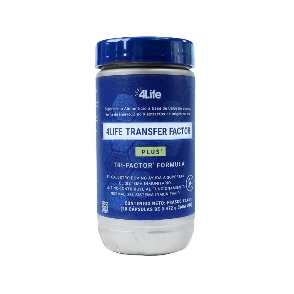 Transfer Factor Plus 4Life 90 cápsulas - Potenciador inmunológico