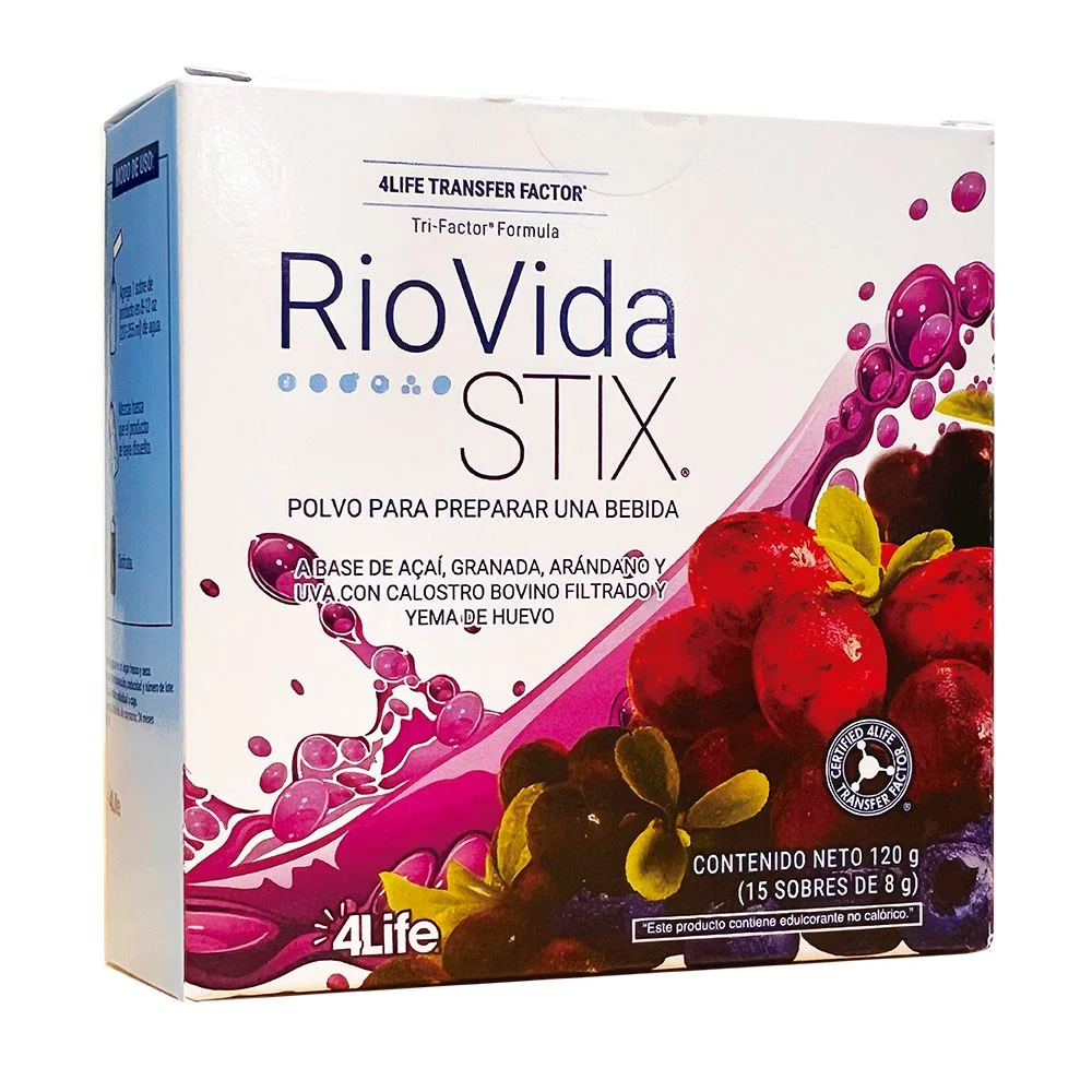 RioVida Stix 4Life - Antioxidante en sobres individuales